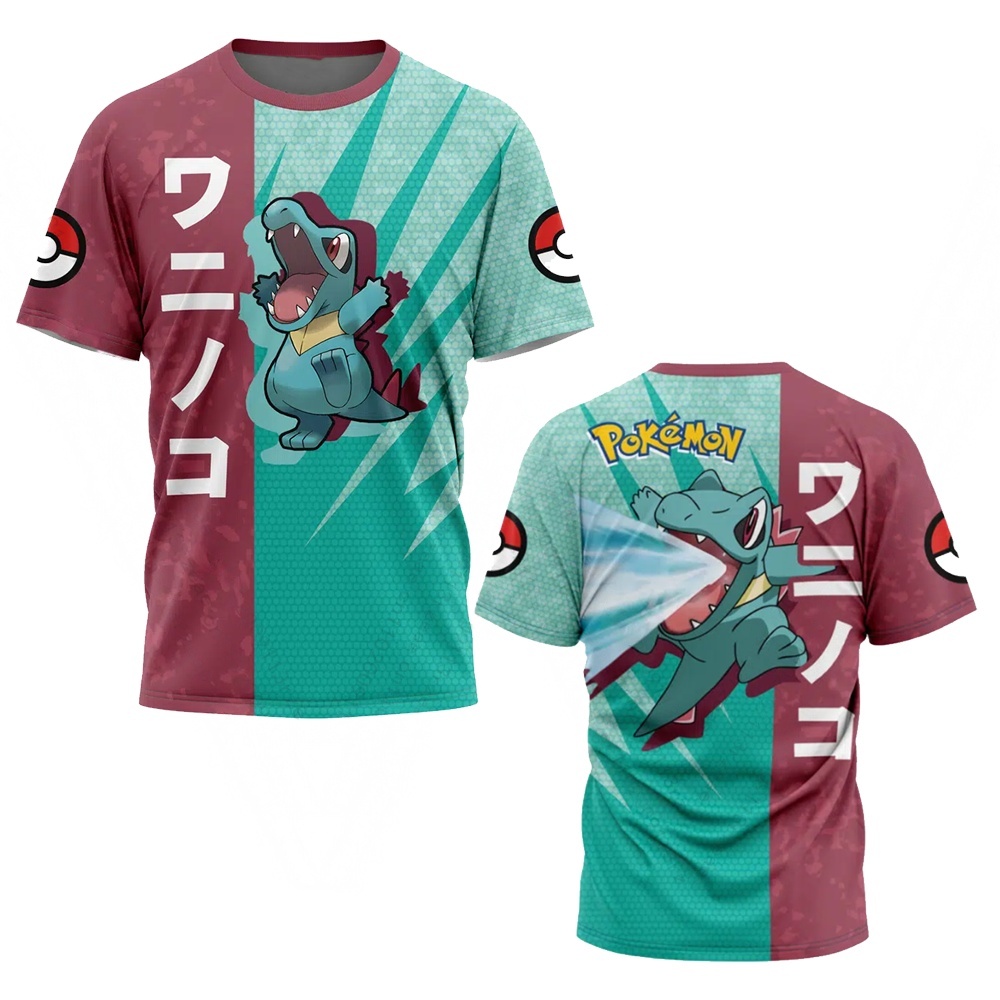 Pokeball Cosplay Prop - Camiseta Casual Adulto Estampada em 3D