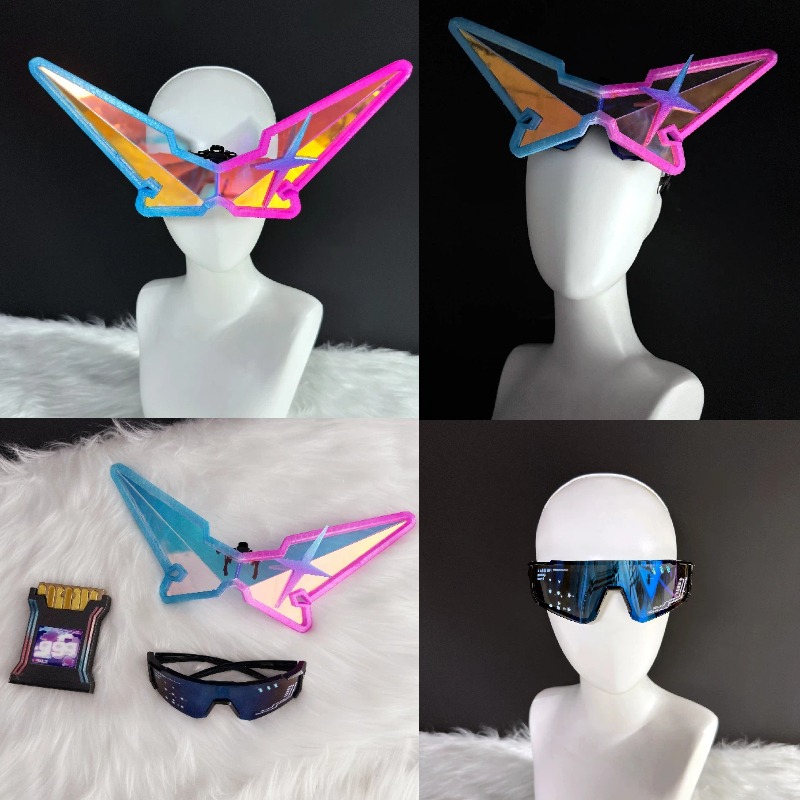 Prop Para Cosplay - Jogo Honkai: Star Rail Silver Wolf,