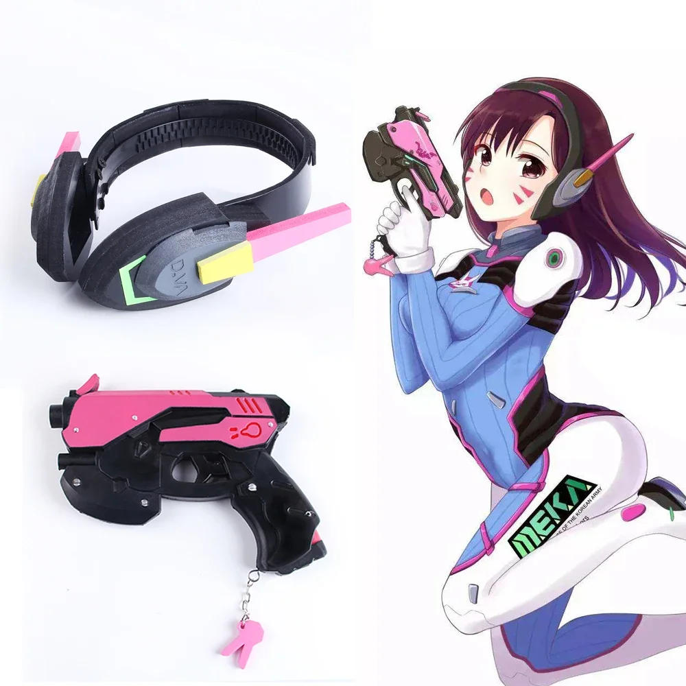 Dva Cosplay Prop - Fone de Ouvido D.Va do Jogo