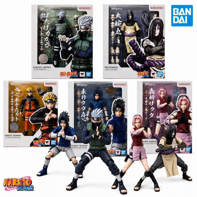 Bandai Tamashii Nations S.H.Figuarts - Bonecos de Ação Articulados Originais Bandai