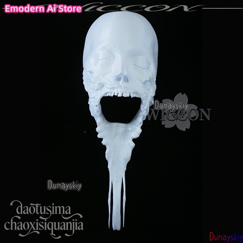 Horror anime branco diy colora - Cosplay Prop Diy avaliação e preço