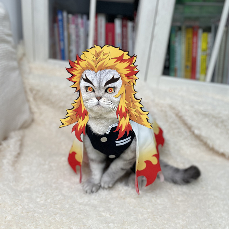 Demônio Slayer Pet Cosplay Ves - Cosplay Flame Prop avaliação e preço