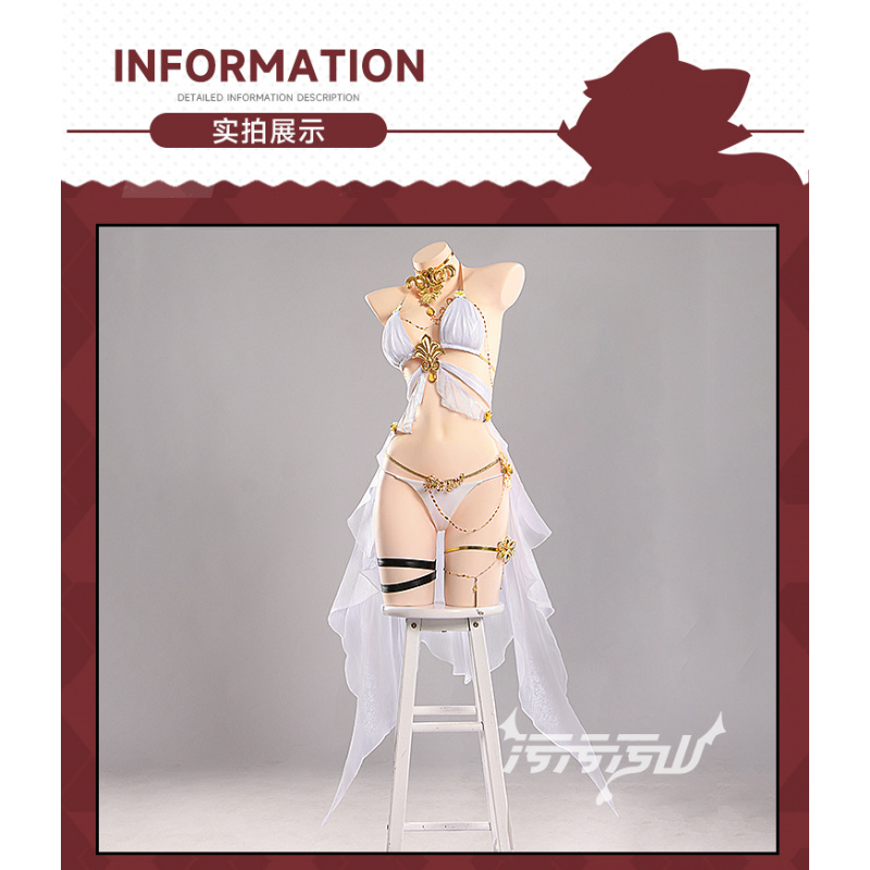 Biquíni sexy feminino, acessór - Prop Para Cosplay avaliação e preço
