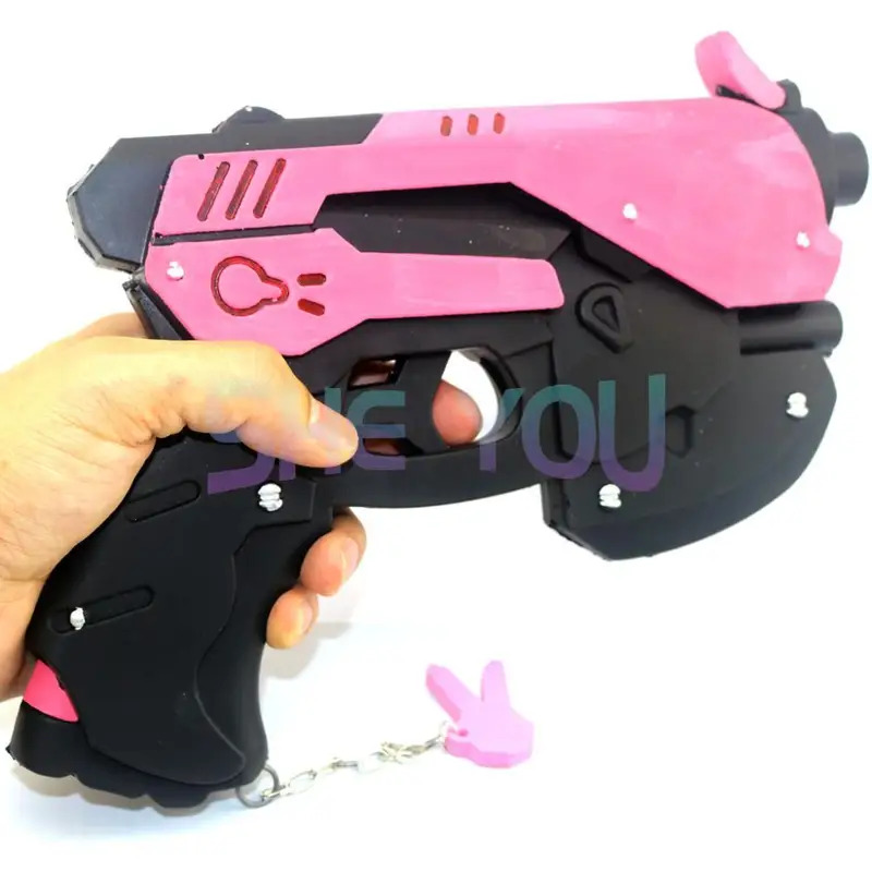 2025 anime jogo ow adereços d. - Dva Cosplay Prop avaliação e preço