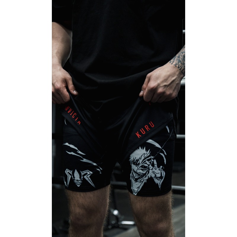 Shorts de Compressão 2 em 1 An - Cosplay Flame Prop avaliação e preço
