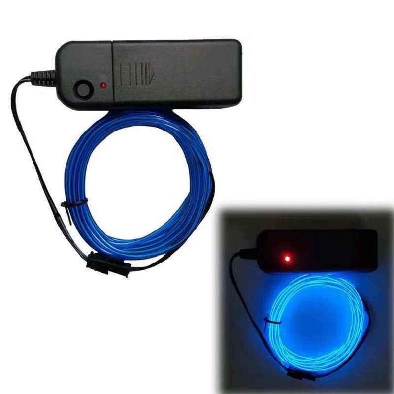 Dc 12v el linha usb isqueiro c - Led El Wire avaliação e preço