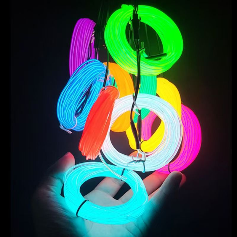 Fio de LED EL 10/5/3/1m com Lu - Led El Wire avaliação e preço