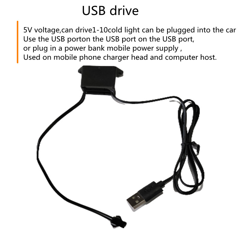 1m/3m/5m interior do carro con - Led El Wire avaliação e preço