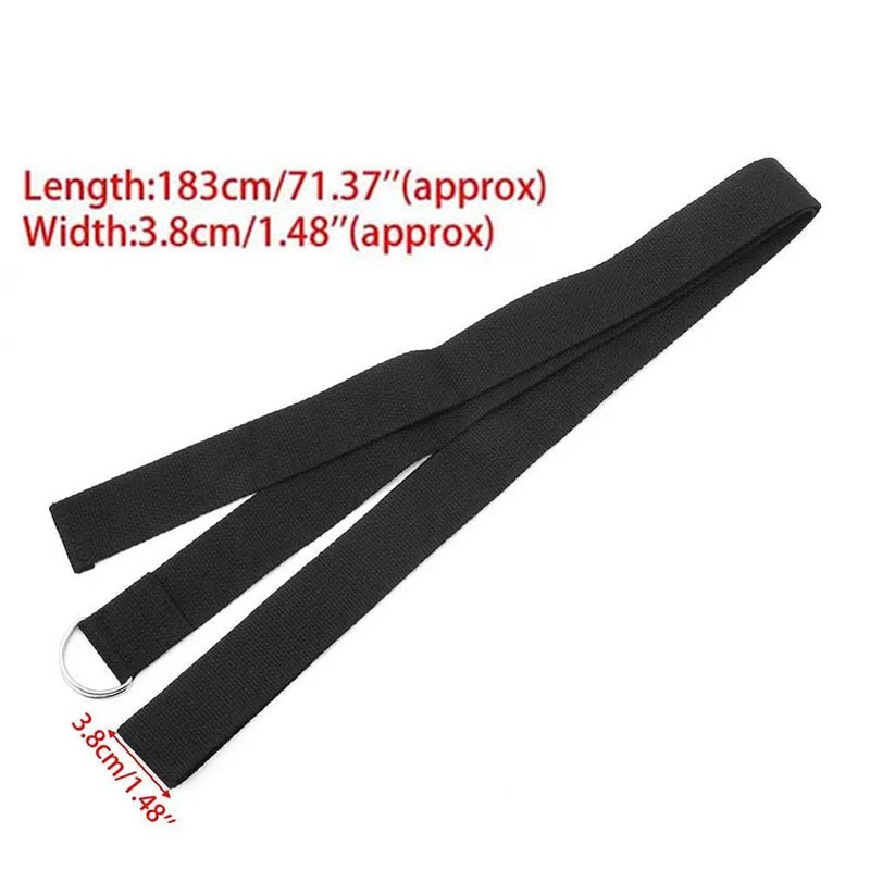 183*3.8cm cinta de yoga algodã - D Ring Strap avaliação e preço
