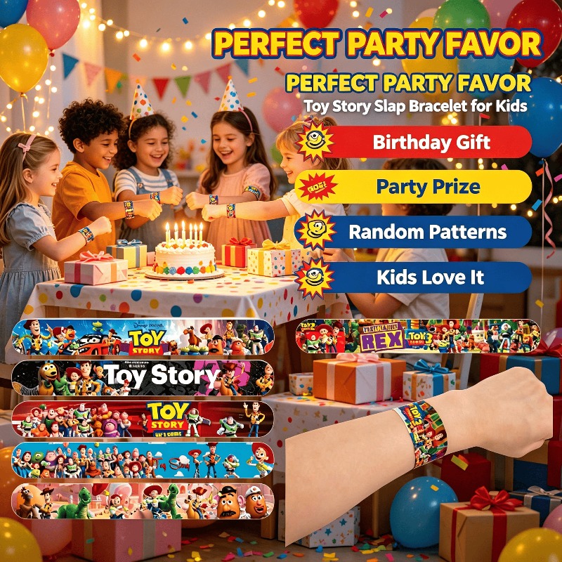 Pulseiras de Estalo Toy Story  - Cosplay Prop Filler avaliação e preço