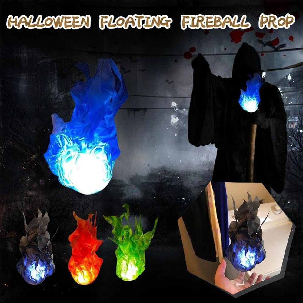 Adereços Cosplay Reutilizáveis - Cosplay Fireball Prop avaliação e preço