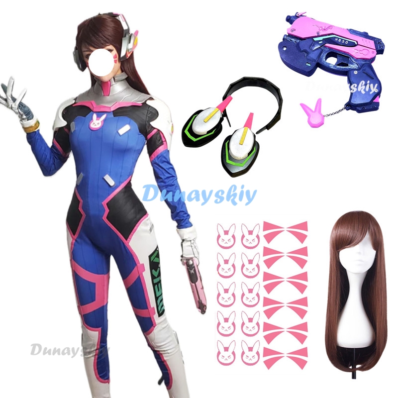 Anime mulher macacão collants  - Dva Cosplay Prop avaliação e preço