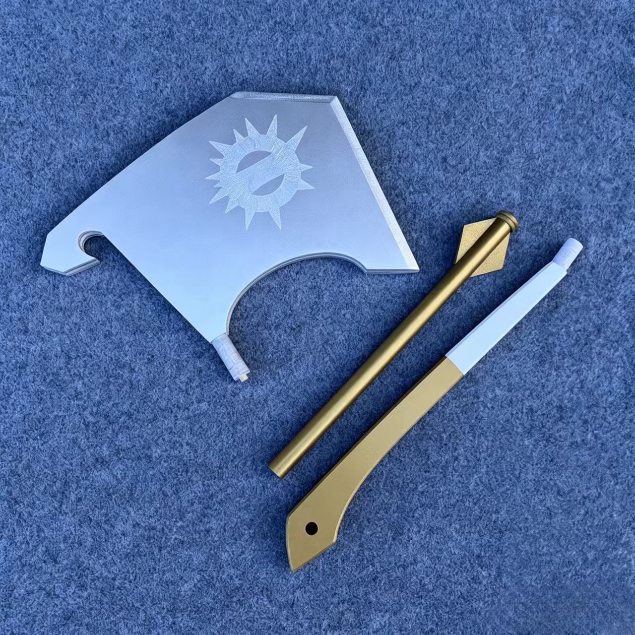 Machado de Cosplay Anime Juju  - Cosplay Prop Axe avaliação e preço